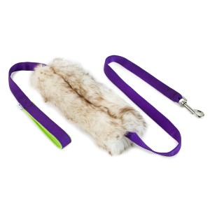 Leash with sheepskin